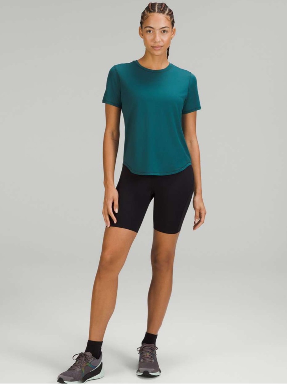 Lululemon High-Neck Running and Training T-Shirt - Picture 2 of 6